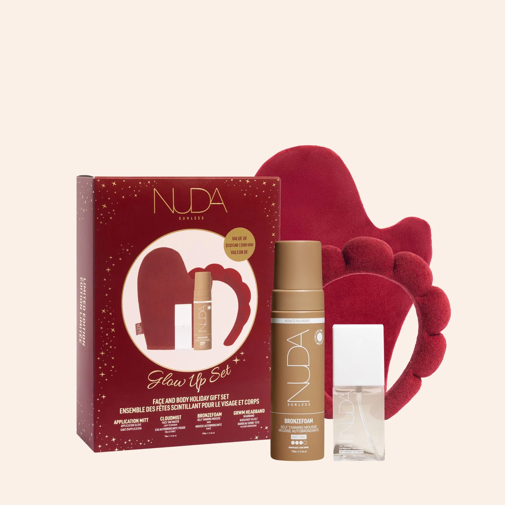 Glow up set - nuda