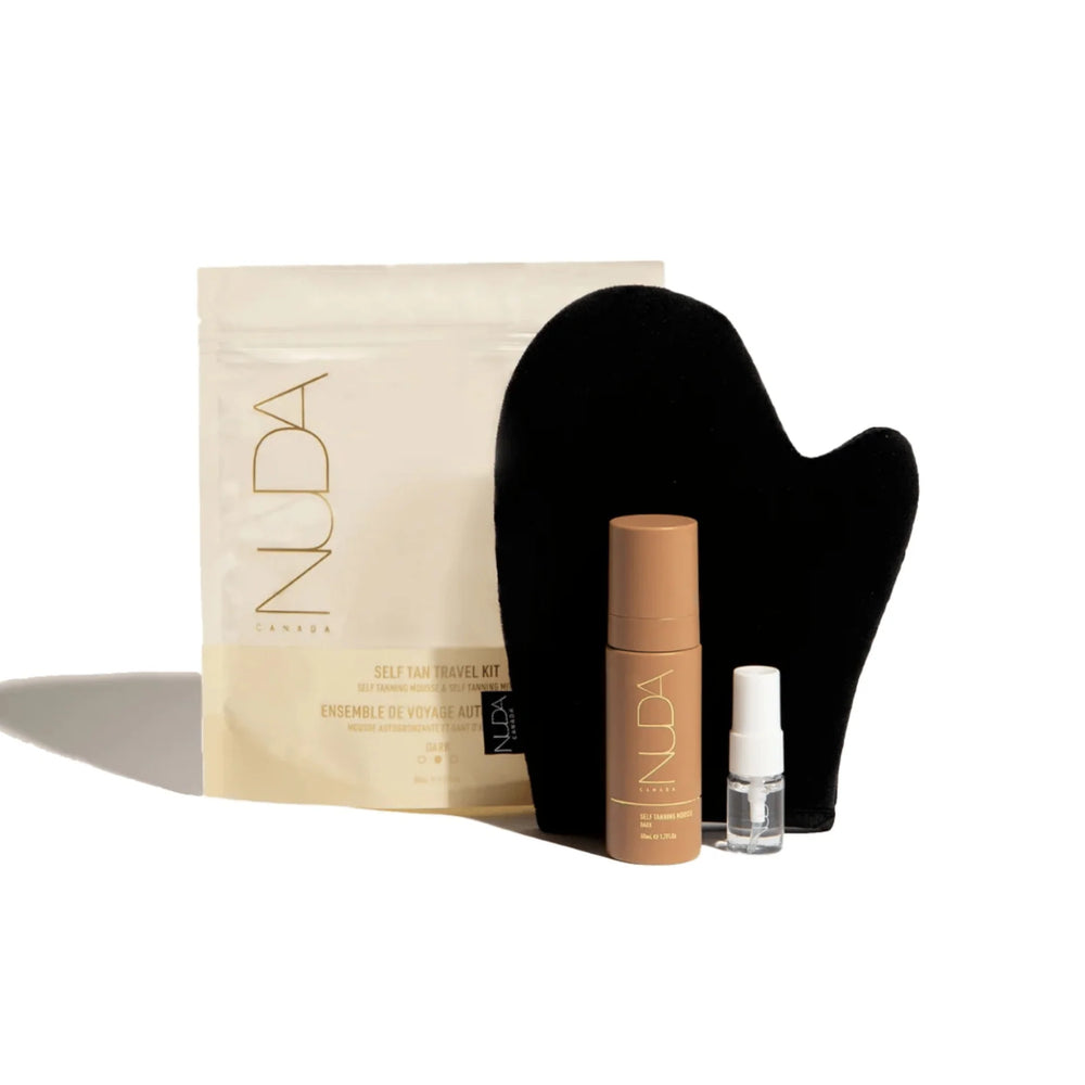 Ensemble de voyage autobronzant - nuda