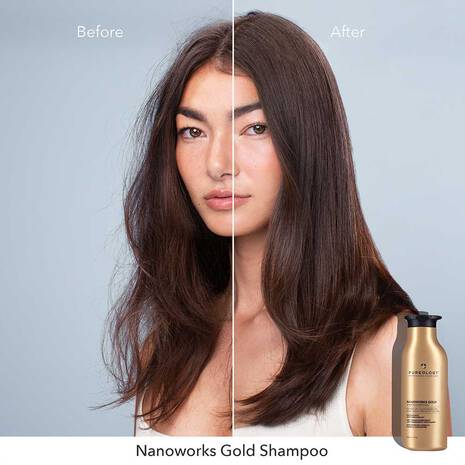 Après-shampoing à l'or NANOWORK