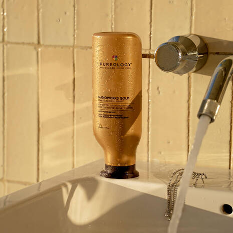 Après-shampoing à l'or NANOWORK